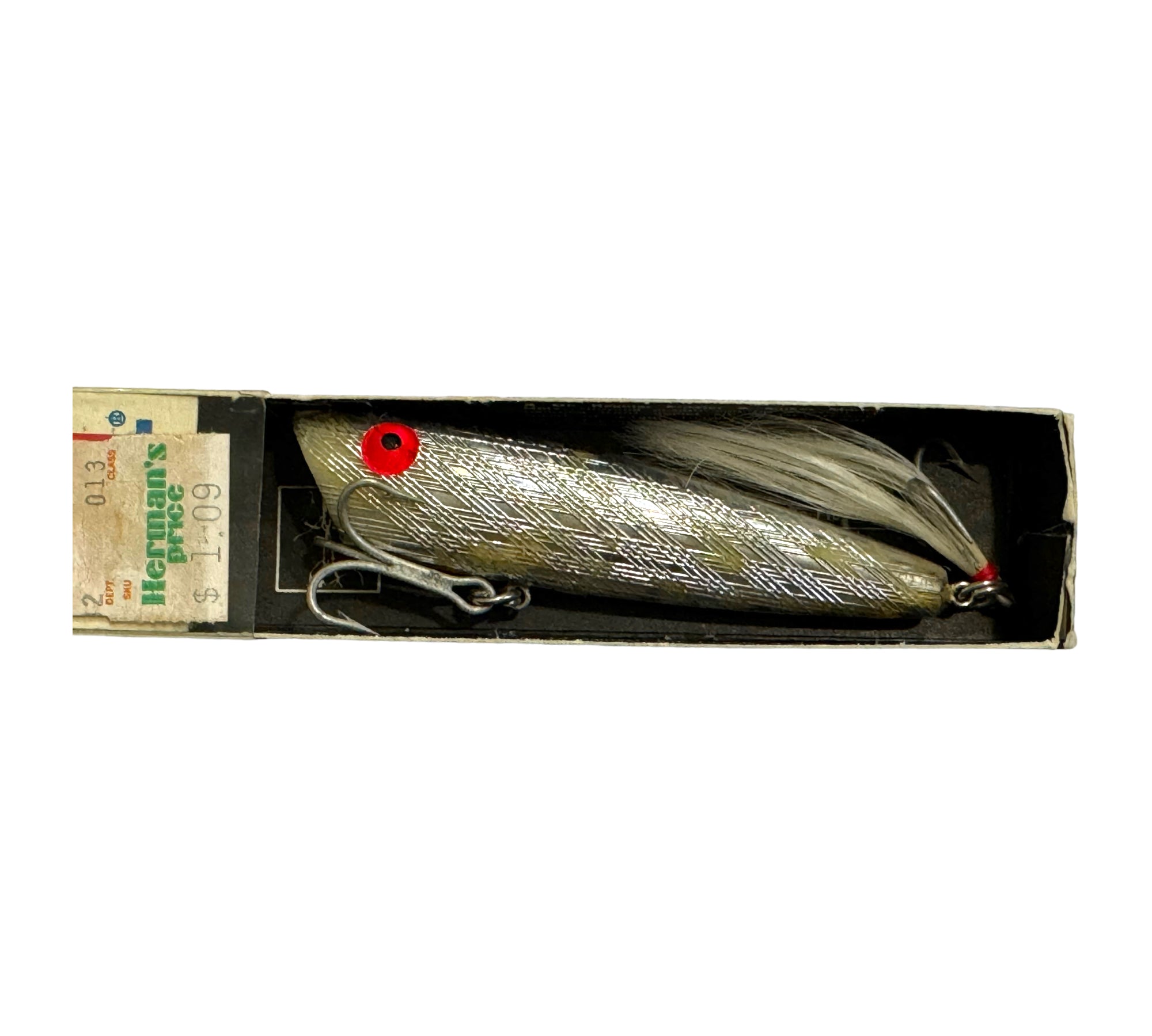 cheater fishing lures Original Box • REBEL LURES WIND-CHEATER SCHOOL-E-POPPER Fishing Lure • WPB-8108 RED EYE