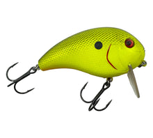 Load image into Gallery viewer, Right Facing View of XCALIBUR TACKLE COMPANY XW6 Wake Bait Fishing Lure in BLACK CHARTREUSE
