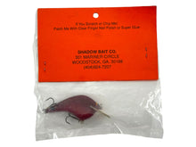 Load image into Gallery viewer, Shadow Bait Company View of TENNESSEE SIDEKICK BALSA HANDCRAFTED FISHING LURE in DARK RED CRAWFISH
