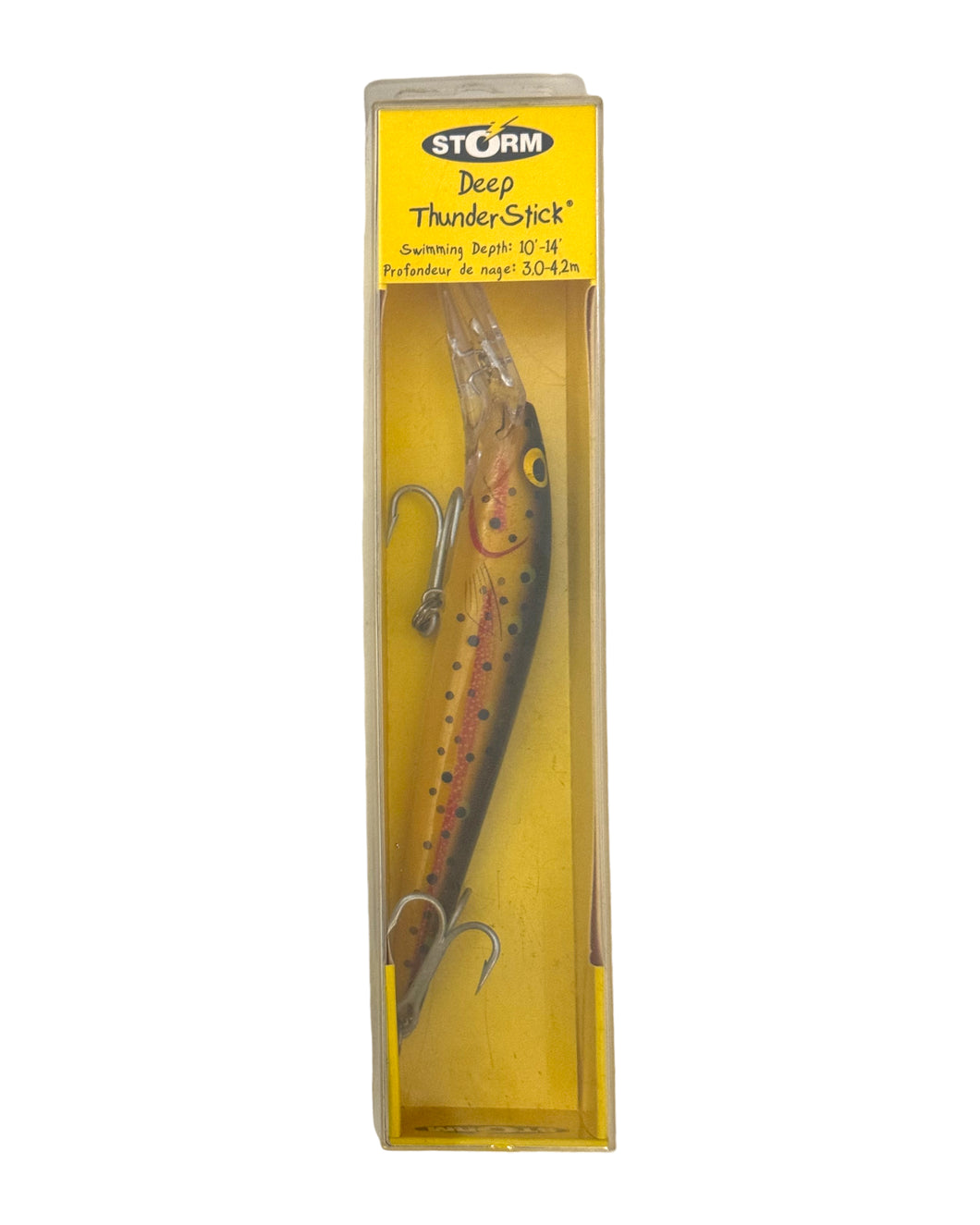 STORM LURES DEEP THUNDERSTICK Fishing Lure • BROWN TROUT – Toad Tackle