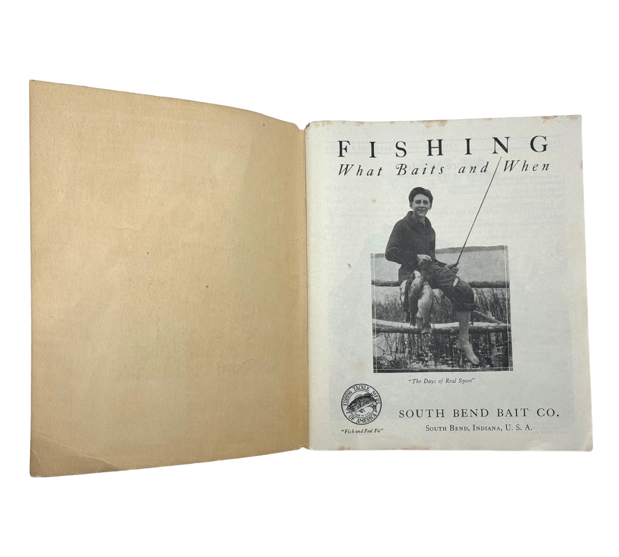 1926 SOUTH BEND BAIT COMPANY Antique Fishing Lure CATALOG