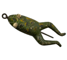 Lataa kuva Galleria-katseluun, Top View of Antique PFLUEGER CONRAD FROG Fishing Lure
