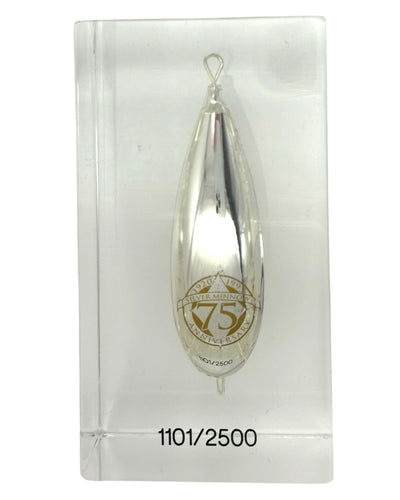 JOHNSONS SILVER MINNOW Spoon Fishing Lure. Anniversary Edition.