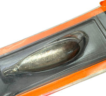 Load image into Gallery viewer, JOHNSONS SILVER MINNOW Antique Metal Spoon oxidized 

