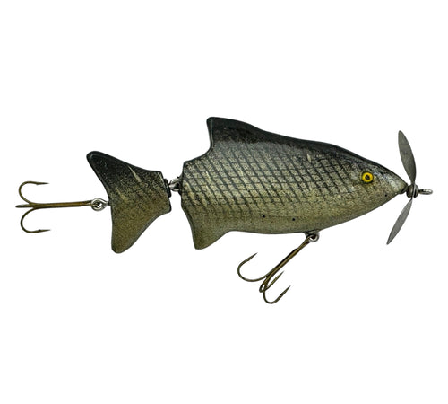 Shiner Minnow Fishing Lure Art from JAS LURES by JIM SMITH of Anna, IL. Handcrafted in Southern Illinois's Shawnee National Forest!