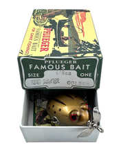 Load image into Gallery viewer, PFLUEGER KENT FROG FLOATER with BOX. GOLDEN.
