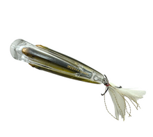Load image into Gallery viewer, KOPPER's LIVE TARGET GLASS MINNOW BAIT BALL TOPWATER POPPER in GOLD BRONZE dorsal
