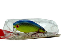 Load image into Gallery viewer, MANNS BAITS BABY One Minus Crankbait for Bass in CHARTREUSE BLUE. American Made Fishing Lure for Largemouth. 4
