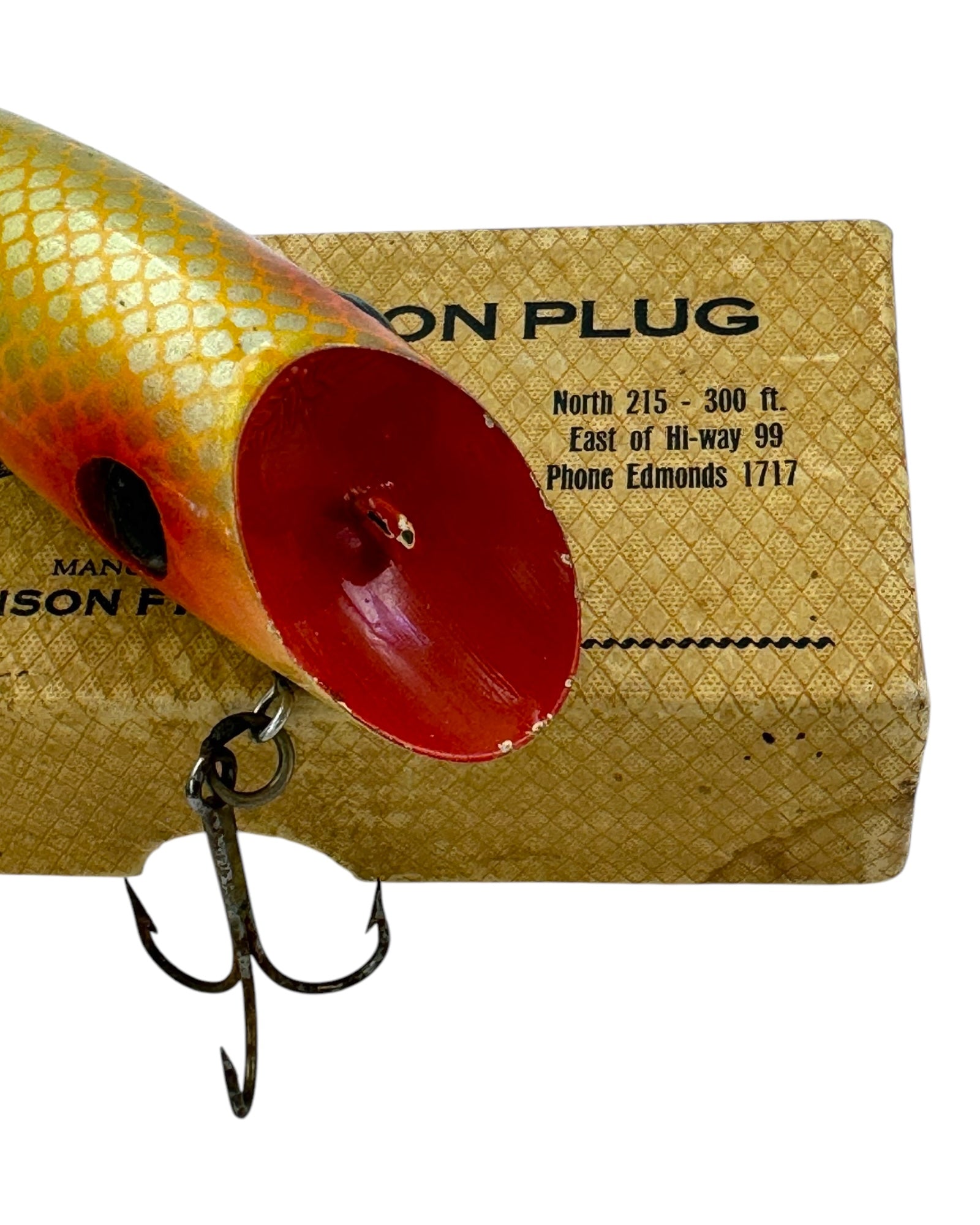 HANSON FISH LURE CO • TRUE ACTION PLUG SALMON FISHING LURE – Toad Tackle HANSON FISH LURE CO • TRUE ACTION PLUG SALMON FISHING LURE – Toad Tackle