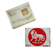 画像をギャラリービューアに読み込む, SHELDONS' INC MEPPS Bronze 8 TREBLES Fishing Hooks Empty Collector Box. LION D'OR FRANCE
