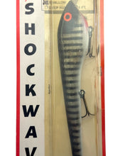 Load image into Gallery viewer, DICK GRIE&#39;S TACKLE SHOCKWAVE SHALLOW MUSKIE LURE in SILVER SPARKLE MUSKY lodi wi
