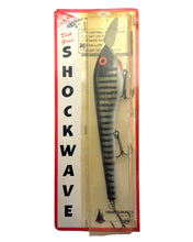 Load image into Gallery viewer, DICK GRIE&#39;S TACKLE SHOCKWAVE SHALLOW MUSKIE LURE in SILVER SPARKLE MUSKY
