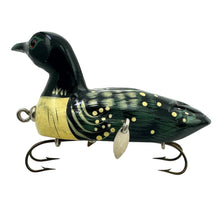 Load image into Gallery viewer, DA LURES of WESTERN PENNSYLVANIA. Hand Carved Custom Loon Wood Fishing Lure by DALE ALBORN. spinner
