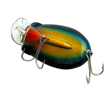 Cargar imagen en el visor de la galería, LUCKY CRAFT VIRTUAL SERIES GENGOAL 35F FLOATING Fishing Lure in THERMO BLUE belly view
