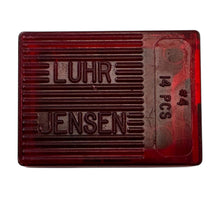 Load image into Gallery viewer, LUHR JENSEN LEAD SINKER POCK-IT BOX. Vintage Lead Weight Storage Collectible.
