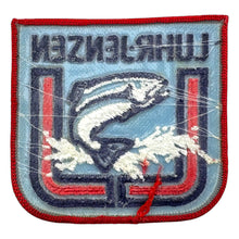 画像をギャラリービューアに読み込む, LUHR JENSEN KING SALMON Fishing Patch. Vintage Tournament Fishing Patch.
