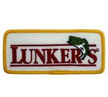 Charger l&#39;image dans la galerie, Lunkers Sporting Goods of Michigan Fishing Patch with Jumping Bass
