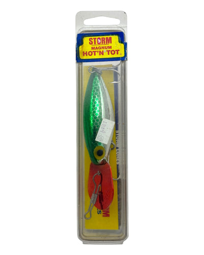 STORM MAGNUM HOT N TOT CRANKBAIT. GREEN PIRATE. BH134.