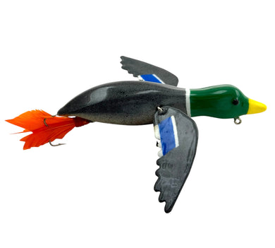 Mallard Duck Drake Wood Decoy Lure by JAS LURES of Anna, IL. Fishing Art from Southern Illinois Artist Jim Smith.