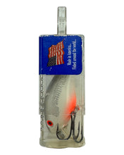 Cargar imagen en el visor de la galería, MANNS BAITS Baby One Minus Vintage Fishing Lure in GREY GHOST USA Flag
