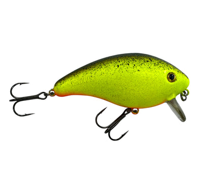 MANNS BAITS 1 MINUS FISHING LURE in ROOTBEER CHARTREUSE. Special Color Model. R