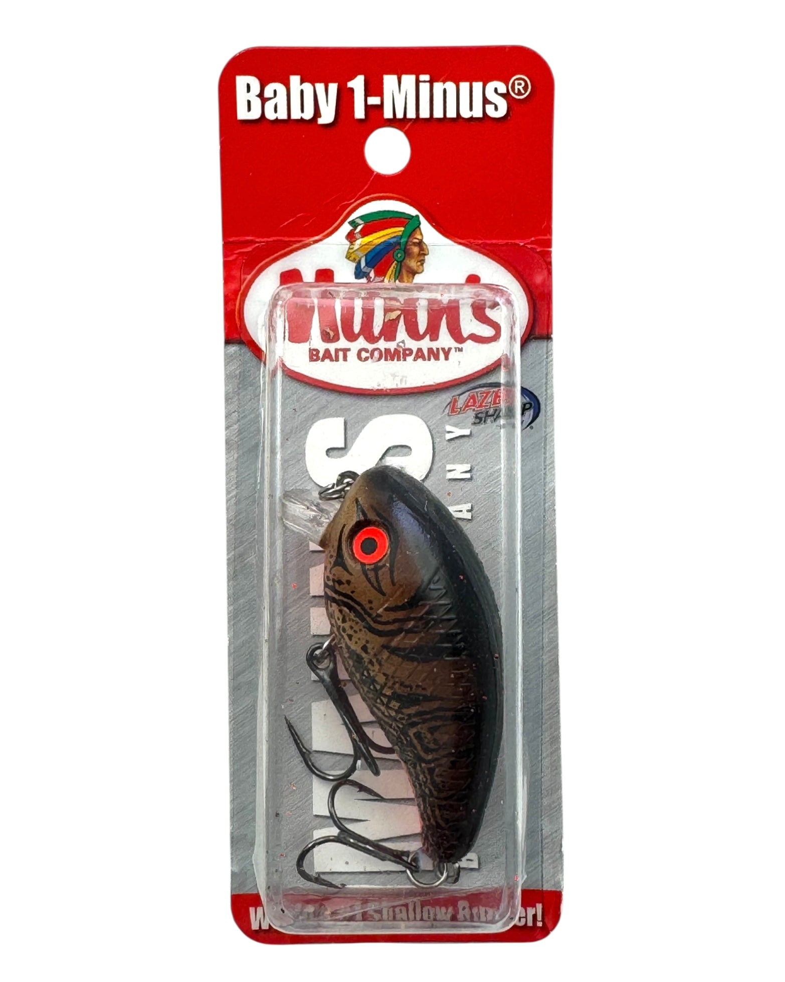 MANNS BAITS BABY 1- SHALLOW CRANKBAIT • BROWN CRAWFISH – Toad Tackle