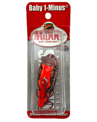 MANNS BAITS BABY One Minus Fishing Lure in RED CRAW. Cover