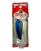 Load image into Gallery viewer, MANNS BAITS BABY One Minus Crankbait for Bass in CHARTREUSE BLUE. American Made Fishing Lure for Largemouth.
