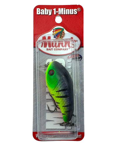 MANNS BAITS ELITE BABY 1 MINUS Fishing Lure. Shallow Running Crankbait in MATTE TIGER.