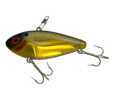 Charger l&#39;image dans la galerie, BOMBER BAITS PINFISH Fishing Lure in CHARTREUSE YELLOW HEAD. Vintage Metaflash Series Lipless Crankbait. L

