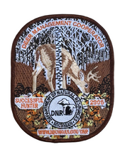 Load image into Gallery viewer, DEER MANAGEMENT COOPERATOR PATCH. SUCCESSFUL HUNTER. MICHIGAN DNR.
