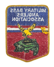 Lade das Bild in den Galerie-Viewer, MILITARY BASS ANGLERS ASSOCIATION PRO FISHING PATCH. eagle largemouth bass
