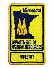 Load image into Gallery viewer, DEPT of NATURAL RESOURCES FORESTRY PATCH. MINNESOTA.
