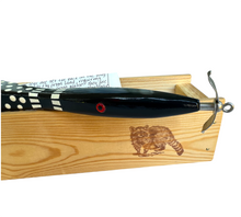 Lade das Bild in den Galerie-Viewer, MUSKITA BAITS &amp; TACKLE. MUSKY PROPELLOR CUSTOM WOOD FISHING LURE. LOON DECOY SIZE. 2
