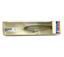 Load image into Gallery viewer, Boxed View for REBEL LURES JUMPIN MINNOW Vintage Fishing Lure in NATURALIZED BASS
