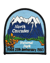 Load image into Gallery viewer, NORTH CASCADES COMPLEX NATIONAL PARK WASHINGTON TRAVEL SOUVENIR. 25th Anniversary
