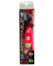 Load image into Gallery viewer, TAKAMIYA H.B. CONCEPT OCTOPUS EGI BOMBER-Z FISHING LURE. PINK ZEBRA GLOW
