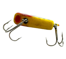 Load image into Gallery viewer, SAIL SHARK Vintage Fishing Lure. Yellow Black Ribs.Ventral
