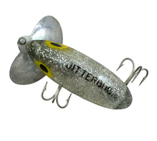 Load image into Gallery viewer, FRED ARBOGAST JITTERBUG FISHING LURE in CLEAR SPARKLE. 600 SERIES.
