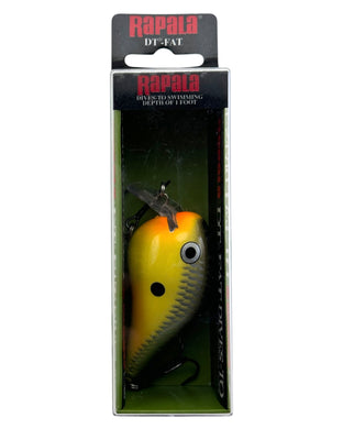RAPALA LURES DT-FAT SHALLOW RUNNER in OLD SCHOOL. DIVES-TO Series Waker.