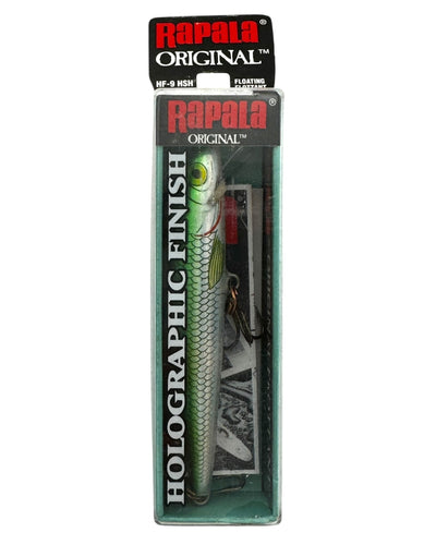 RAPALA LURES ORIGINAL FLOATING 7 Stickbait in HOLOGRAPHIC EMERALD SHINER