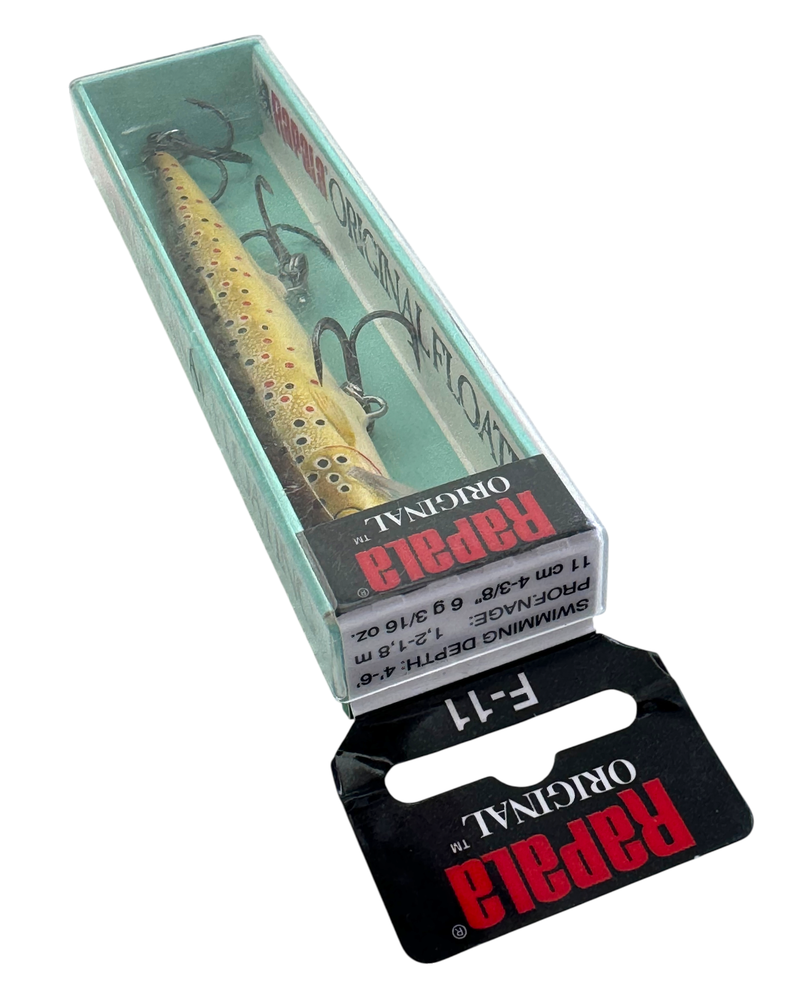 RAPALA ORIGINAL FLOATING 11 Fishing Lure • BROWN TROUT – Toad Tackle