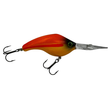 BANDIT LURES 700 SERIES Deep Diver. ORANGE CRUSH Rare Color Crankbait.