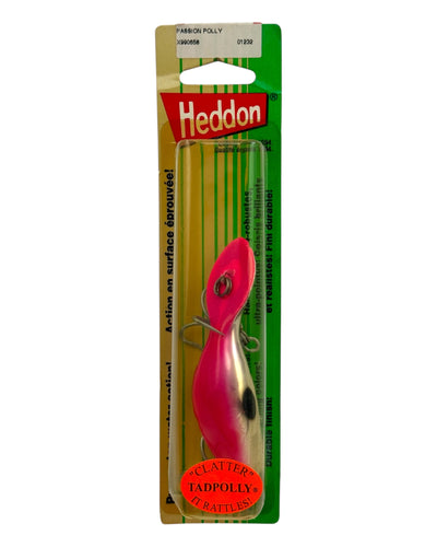 HEDDON LURES MAGNUM CLATTER TAD TADPOLLY Vintage Fishing Lure in Passion Polly. 990658