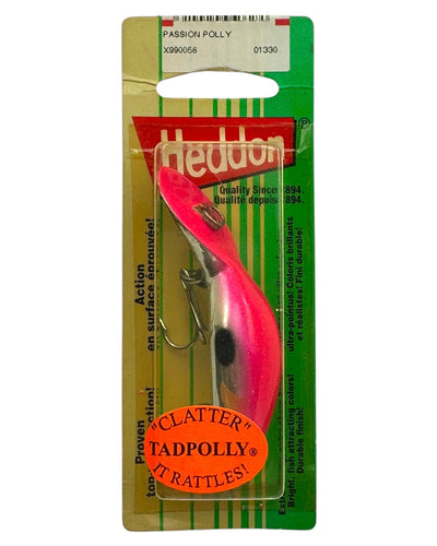 HEDDON LURES CLATTER TAD in PASSION POLLY. CHROME PINK KING SALMON Color.