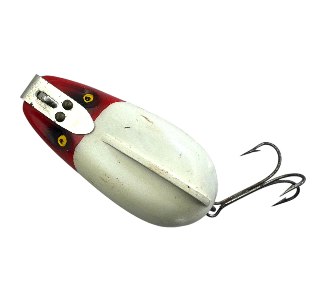 MINNEAPOLIS, MN • PAUL BUNYAN BAIT COMPANY LADY BUG VINTAGE FISHING LURE • RED + WHITE