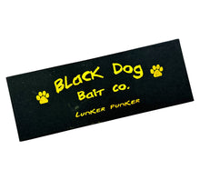 Load image into Gallery viewer, BLACK DOG BAITS LUNKER PUNKER BLUEGILL SWIMBAIT Box Top
