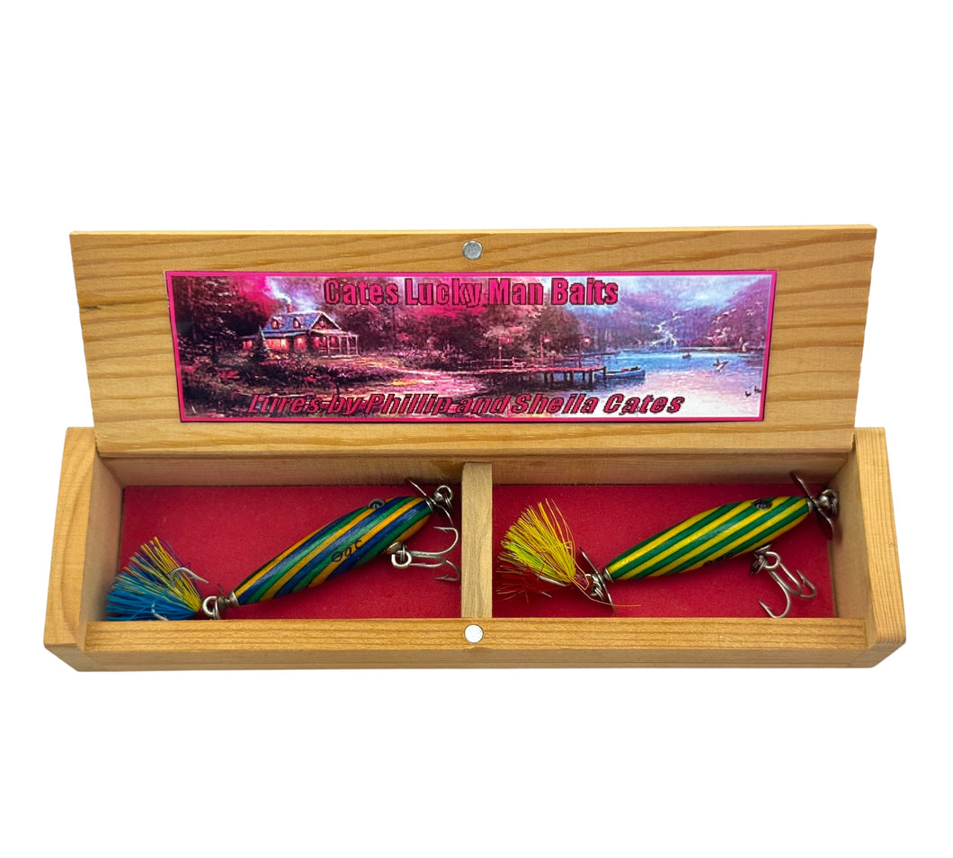 Cate Lucky Man Baits Micro Candy Stiks. Magnetic closure box