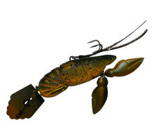 Load image into Gallery viewer, Phoney Frogs USA CRAWFISH CHATTER BAIT. Virginia Handmade Fishing Lure. Rusty Olive Craw.
