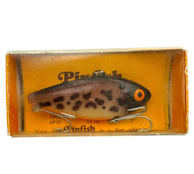 BOMBER BAITS PINFISH Fishing Lure in LIGHT CRAWDAD. Vintage Lipless Crankbait.